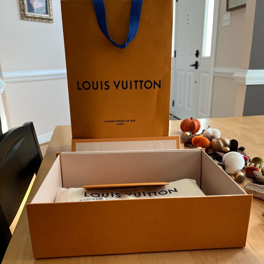 LOUIS VUITTON Pochette Félicie-Dove/Cream! Pristine Condition! Price is Firm! - Picture 6 of 15